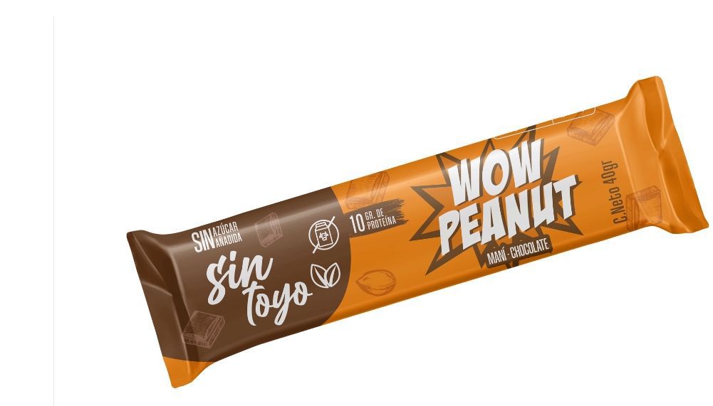Wow Peanut Chocolate-Maní 5 unidades