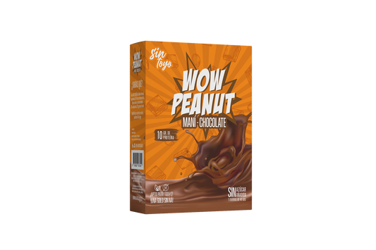 Wow Peanut Chocolate-Maní 5 unidades