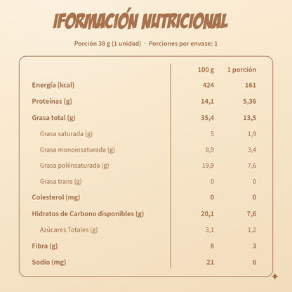 Le Ansiosé Chocolate - Almendra 5 unidades